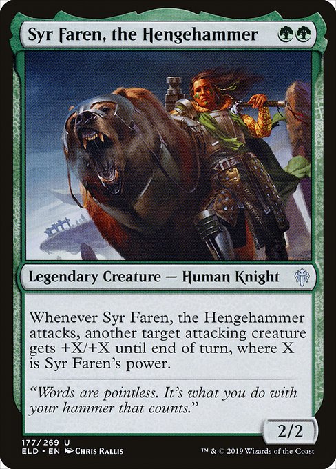 Syr Faren, the Hengehammer (ELD-177)