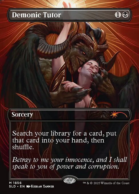Demonic Tutor (SLD-1856) (Foil)