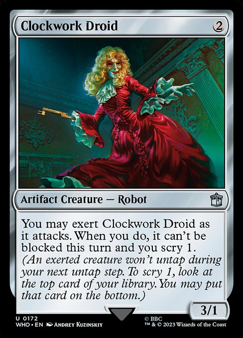 Clockwork Droid (WHO-172)