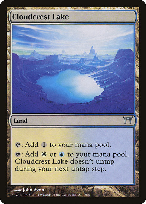 Cloudcrest Lake (CHK-274)