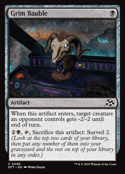 Grim Bauble (DFT-88) (Foil)