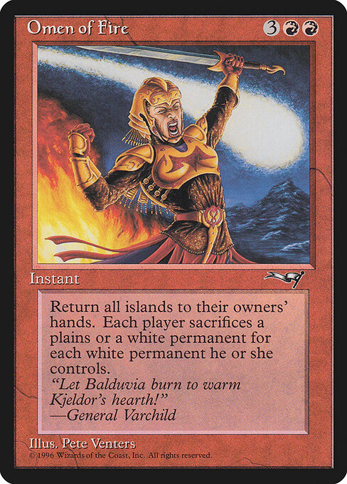 Omen of Fire (ALL-75)