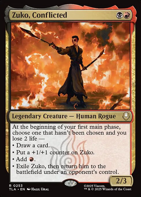 Zuko, Conflicted (TLA-253) (Foil)