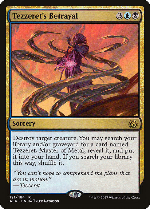 Tezzeret's Betrayal (AER-191)