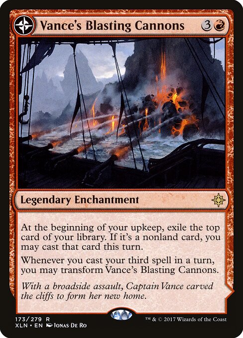 Vance's Blasting Cannons // Spitfire Bastion (XLN-173)
