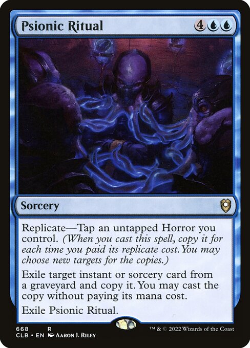 Psionic Ritual (CLB-668)