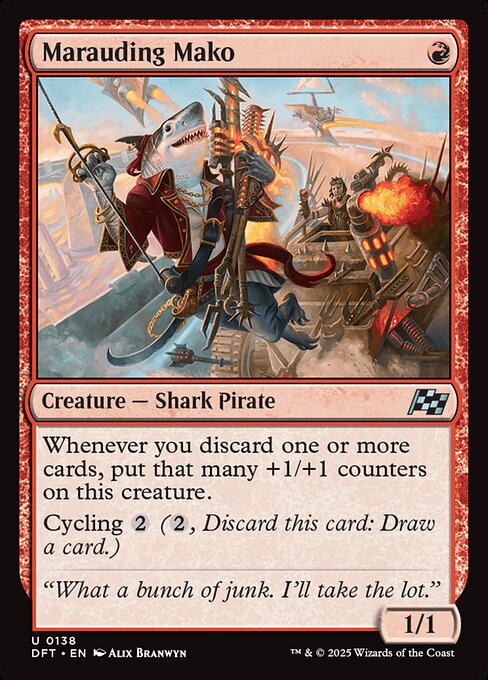 Marauding Mako (DFT-138) (Foil)