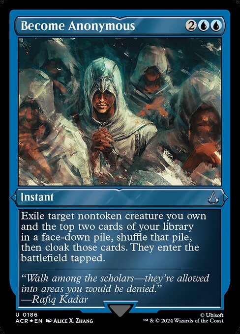 Become Anonymous (ACR-186) (Etched Foil)