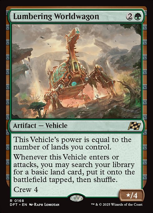 Lumbering Worldwagon (DFT-168)