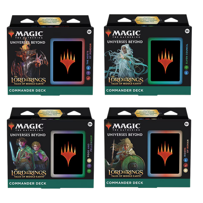 Magic The Gathering: The Lord of The Rings Commander Decks