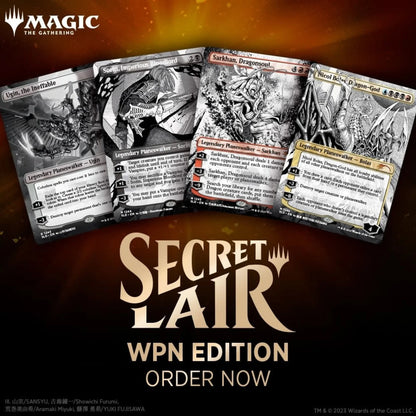 Magic The Gathering: Secret Lair - Borderless Planeswalkers