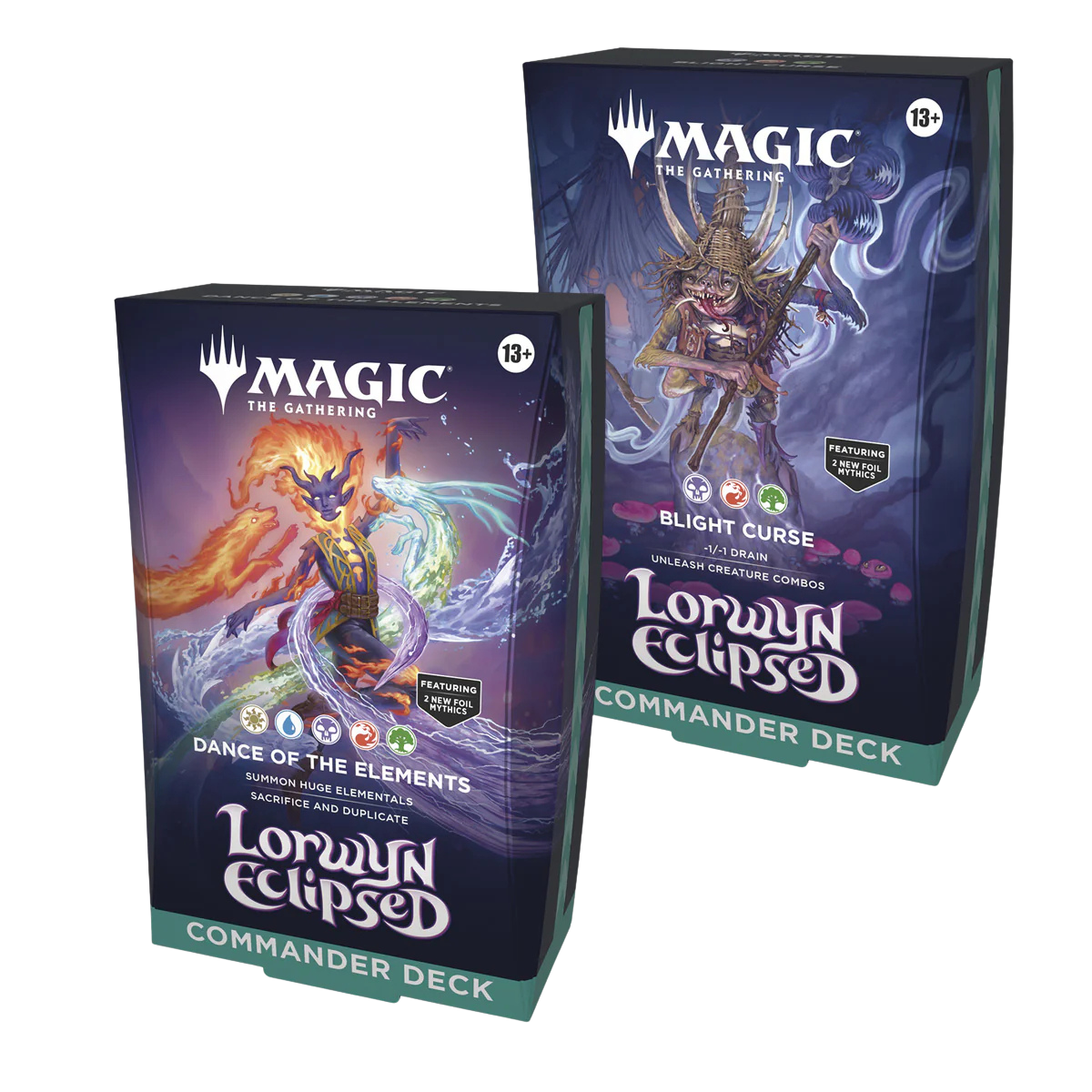Magic The Gathering: Lorwyn Eclipsed Commander Decks