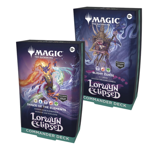Magic The Gathering: Lorwyn Eclipsed Commander Decks