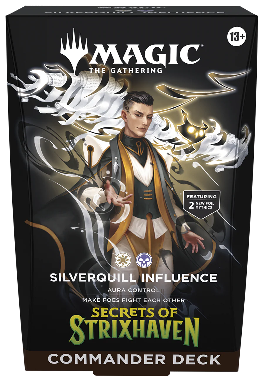 Magic The Gathering: Secrets of Strixhaven Commander Decks