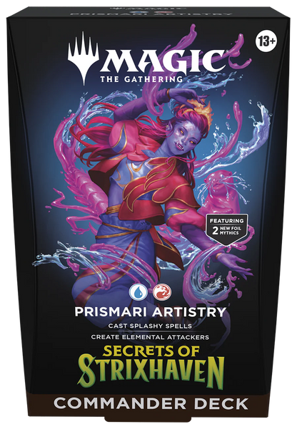 Magic The Gathering: Secrets of Strixhaven Commander Decks