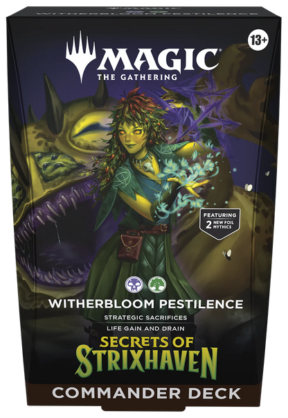 Magic The Gathering: Secrets of Strixhaven Commander Decks
