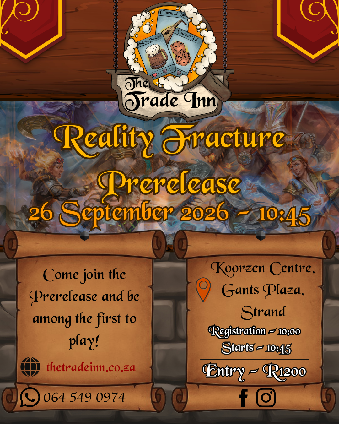 Magic The Gathering - Reality Fracture Prerelease - 26 September 2026