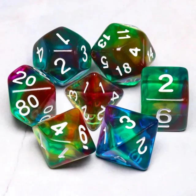 Dice- Colour Gradiented