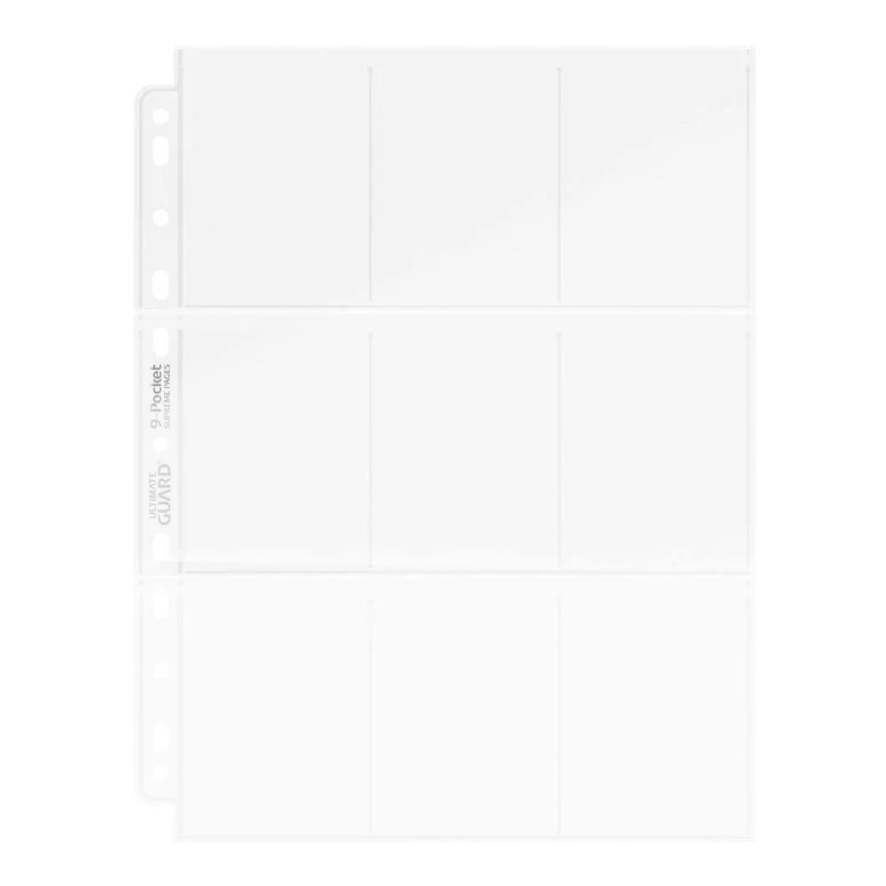 Ultimate Guard: 9-Pocket Pages (100 Pack Standard Size)