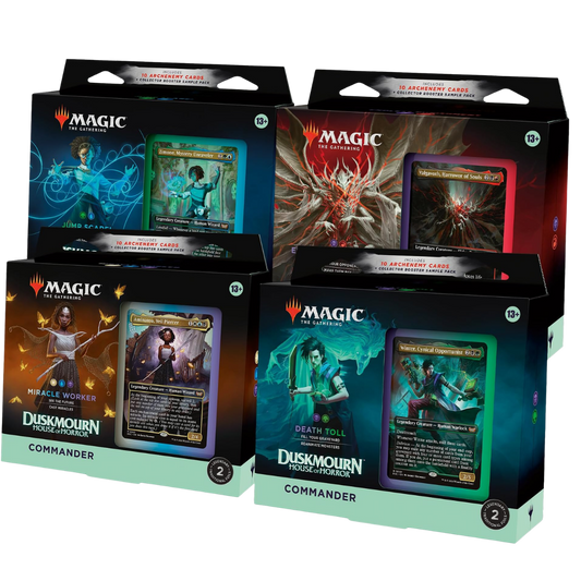 Magic The Gathering: Duskmourn: House of Horror Commander Decks