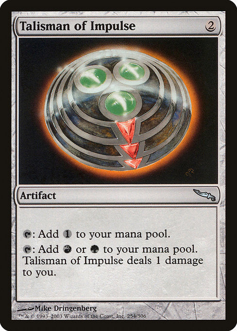 Talisman of Impulse (MRD-254)