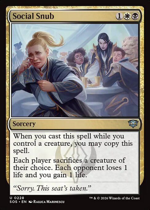 Social Snub (SOS-228)