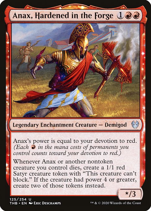 Anax, Hardened in the Forge (THB-125)