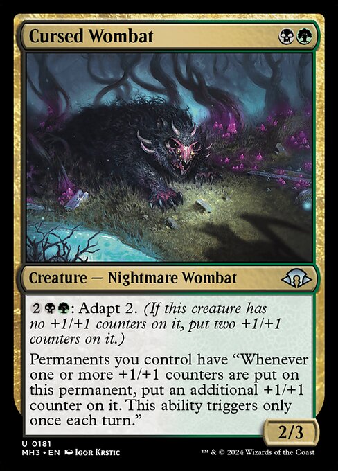 Cursed Wombat (MH3-181)