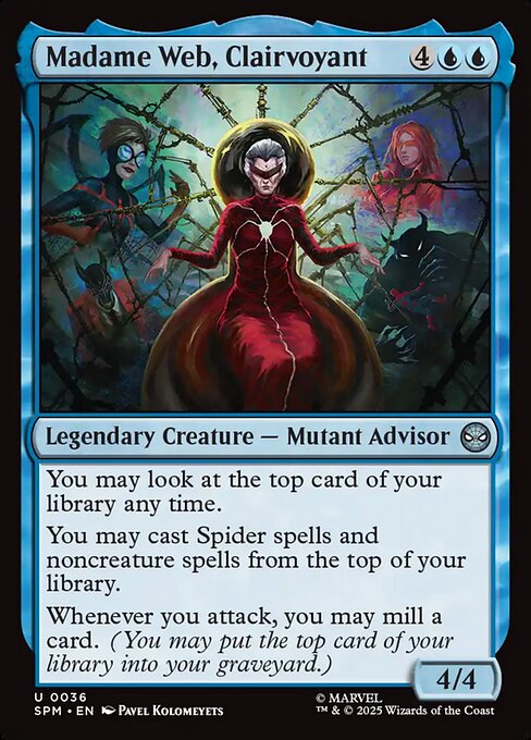 Madame Web, Clairvoyant (SPM-36) (Foil)