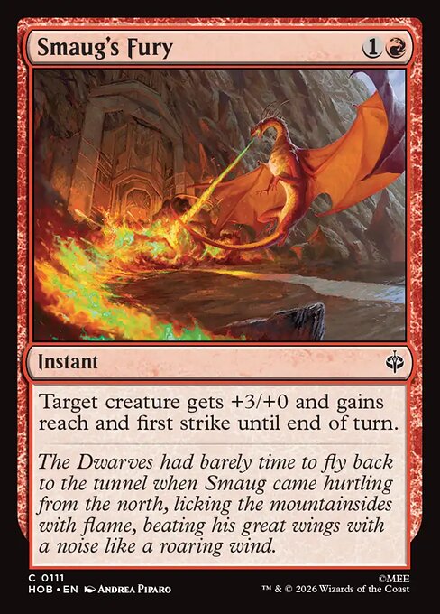 Smaug's Fury (HOB-111) (Foil)