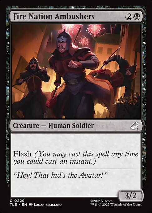 Fire Nation Ambushers (TLE-229)