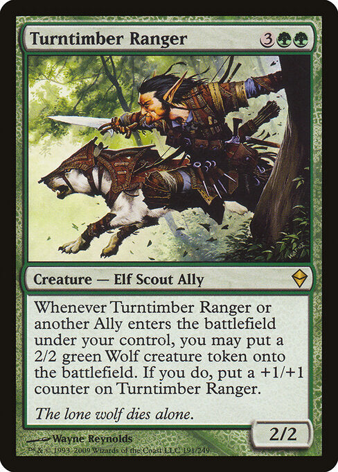 Turntimber Ranger (ZEN-191) (Foil)