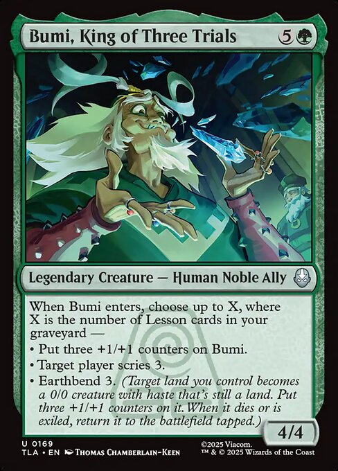 Bumi, King of Three Trials (TLA-169)