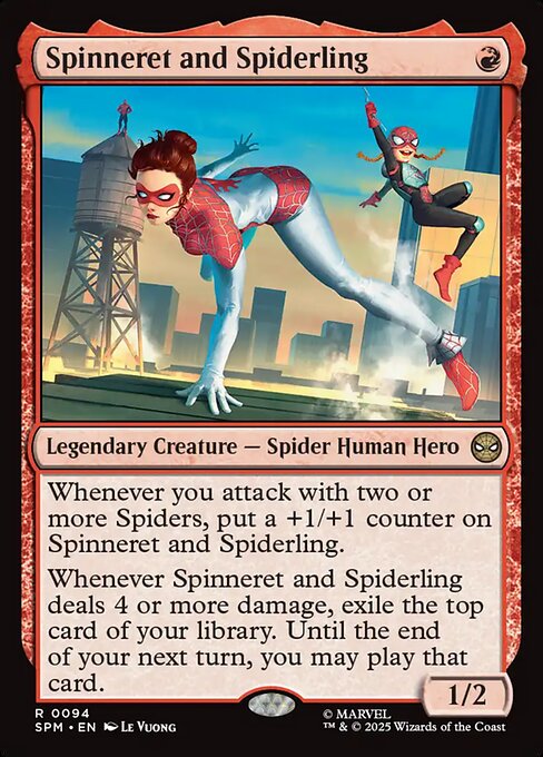 Spinneret and Spiderling (SPM-94)