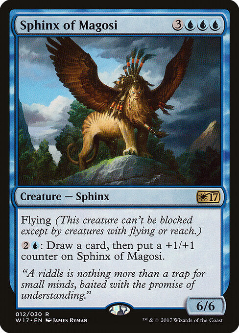 Sphinx of Magosi (W17-12) [Good]