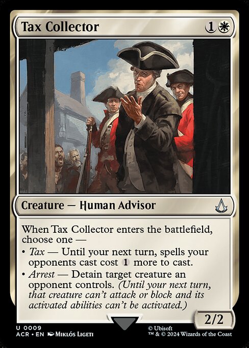 Tax Collector (ACR-9)