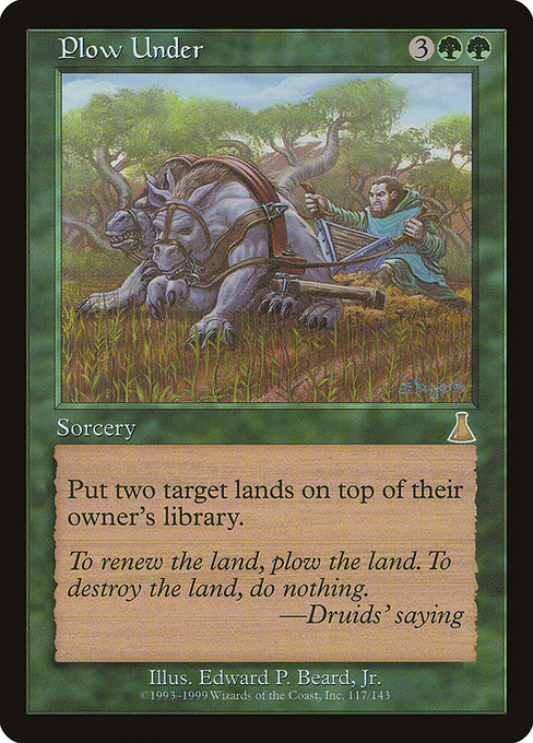 Plow Under (UDS-117) [Good]