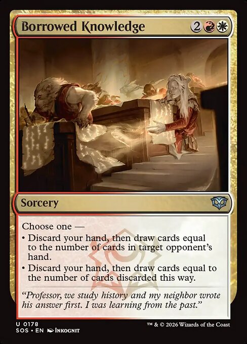 Borrowed Knowledge (SOS-178)