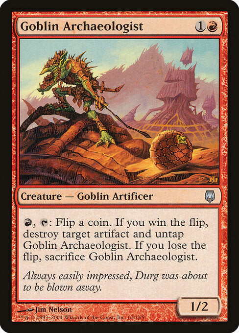 Goblin Archaeologist (DST-63) (Foil)