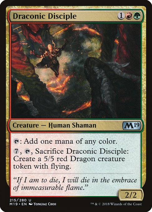 Draconic Disciple (M19-215)