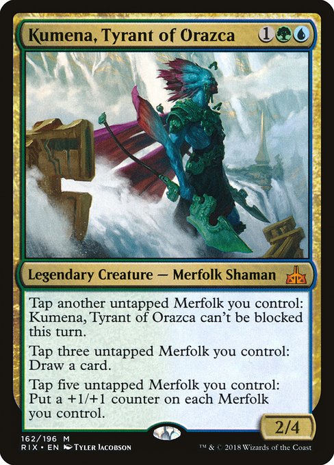 Kumena, Tyrant of Orazca (RIX-162)