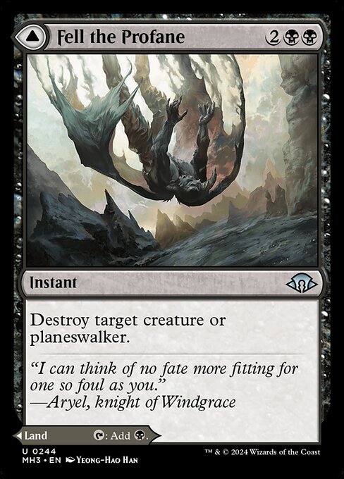 Fell the Profane // Fell Mire (MH3-244)