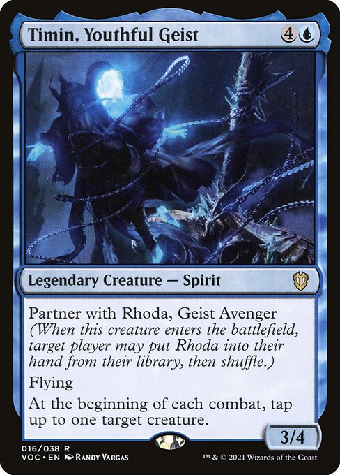 Timin, Youthful Geist (VOC-16)