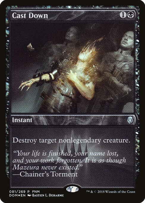 Cast Down (PDOM-81) (Foil)