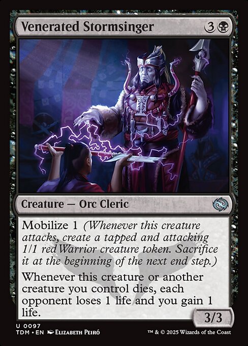 Venerated Stormsinger (TDM-97)