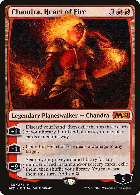 Chandra, Heart of Fire (M21-135)