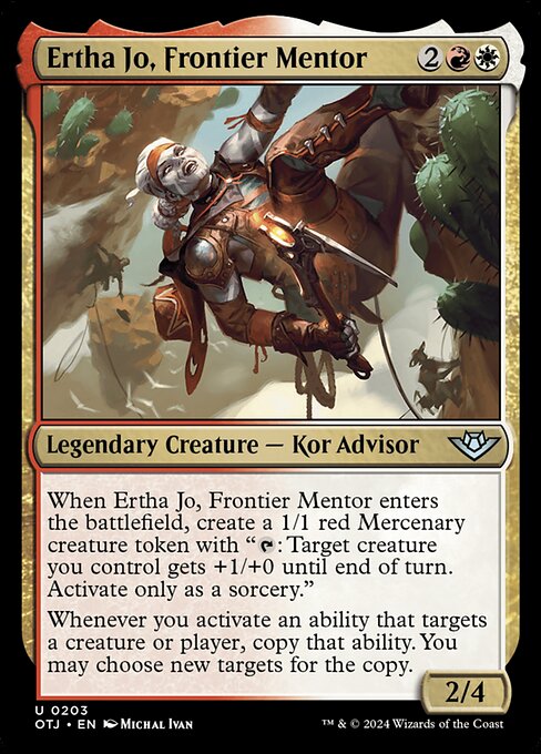 Ertha Jo, Frontier Mentor (OTJ-203)