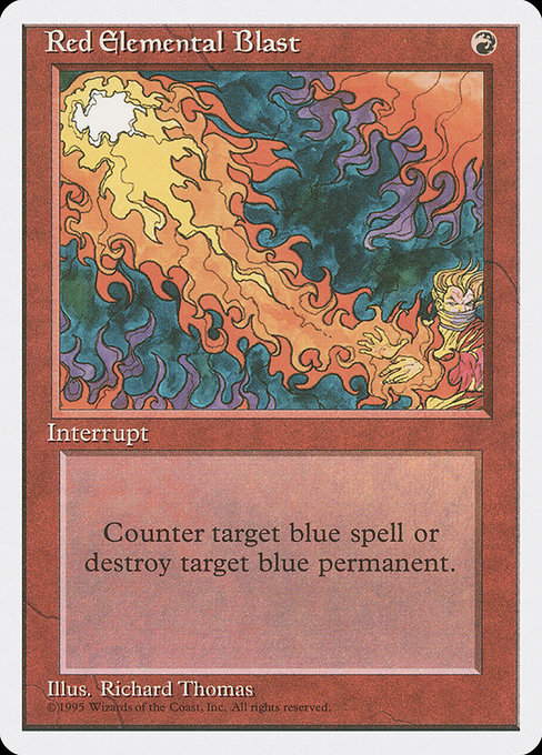 Red Elemental Blast (4ED-218) [Good]