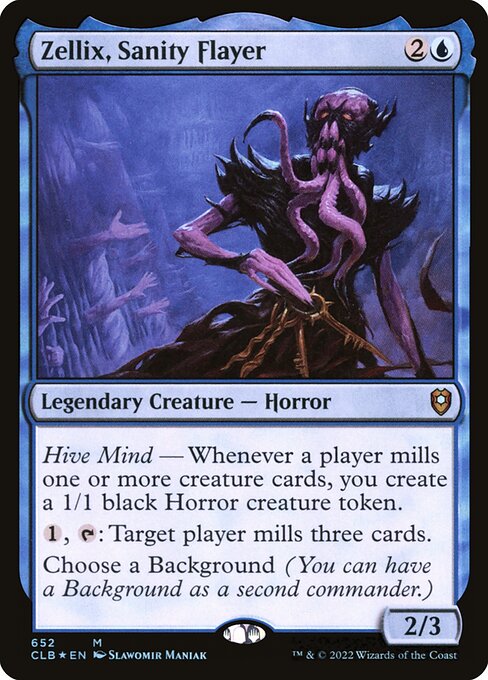 Zellix, Sanity Flayer (CLB-652) (Foil)