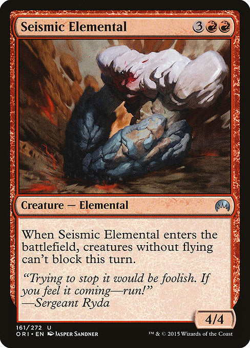 Seismic Elemental (ORI-161)